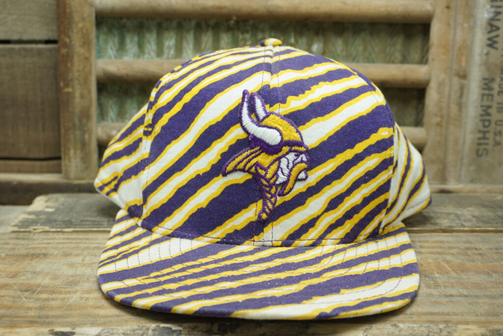 Minnesota Vikings Zubaz Hat - Vintage Snapback Warehouse %