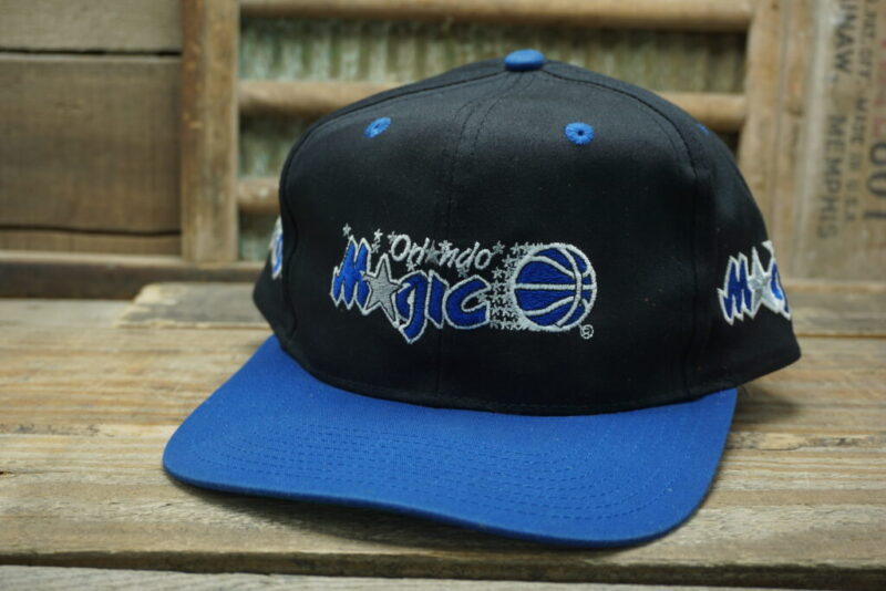 Vintage Orlando Magic Florida Basketball Snapback Trucker Hat Cap