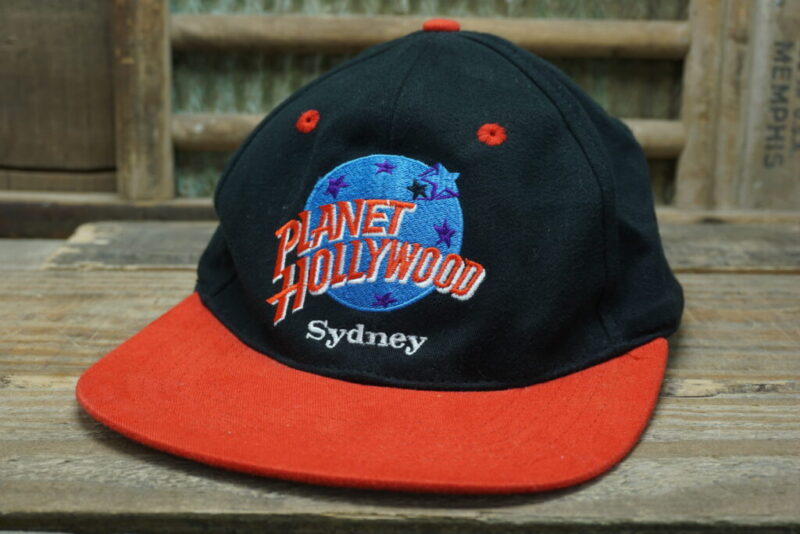 Vintage Planet Hollywood Sydney Australia Snapback Trucker Hat Cap