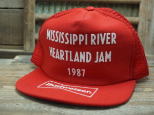 Mississippi River Heartland Jam 1987 Budweiser Hat
