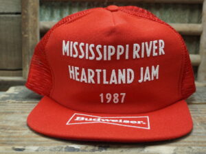 Mississippi River Heartland Jam 1987 Budweiser Hat