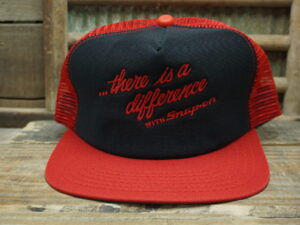 There is a Difference…. With Snap-On Hat