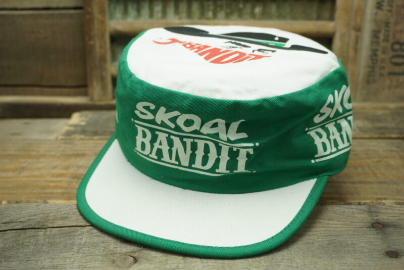 Vintage Skoal Tobacco Bandit Painter Cap Snapback Trucker Hat Cap
