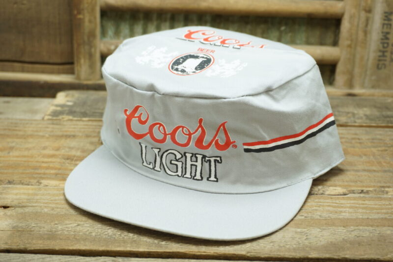 Vintage Coors Light Beer Painters Snapback Trucker Hat Cap