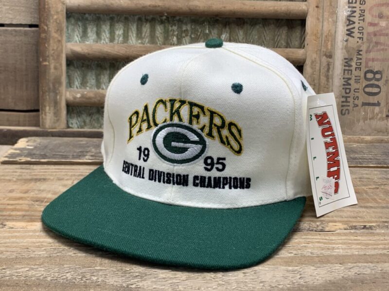 vintage Green Bay Packers 1995 Central Division Champs Hat