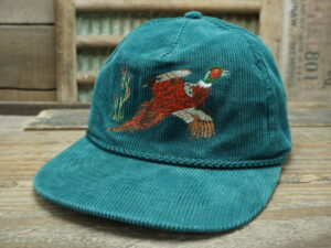 Pheasant Corduroy Rope Hat