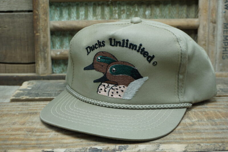 Vintage Vintage Ducks Unlimited Rope Hat