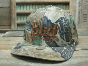 Bud King of Beers Advantage Camo Hat