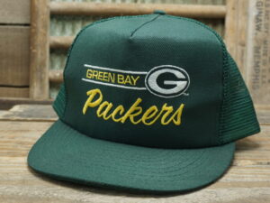 Green Bay Packers Script Trucker Hat