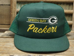 Green Bay Packers Script Trucker Hat