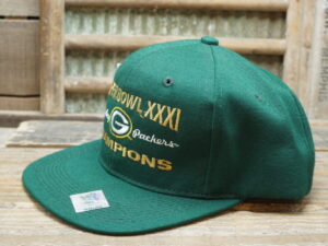 Green Bay Packers Champions 1997 Super Bowl XXXI Hat