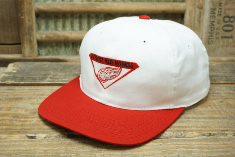 Vintage NHL Detroit Red Wings Sports Specialties Snapback Trucker Hat Cap