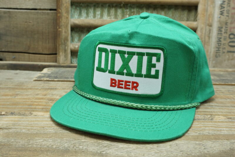 Vintage Dixie Beer Rope Hat Snapback Cap
