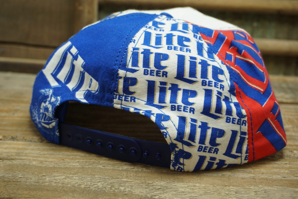 Miller Lite Beer Hat - Vintage Snapback Warehouse %