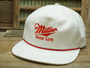 Miller High Life Beer Rope Hat
