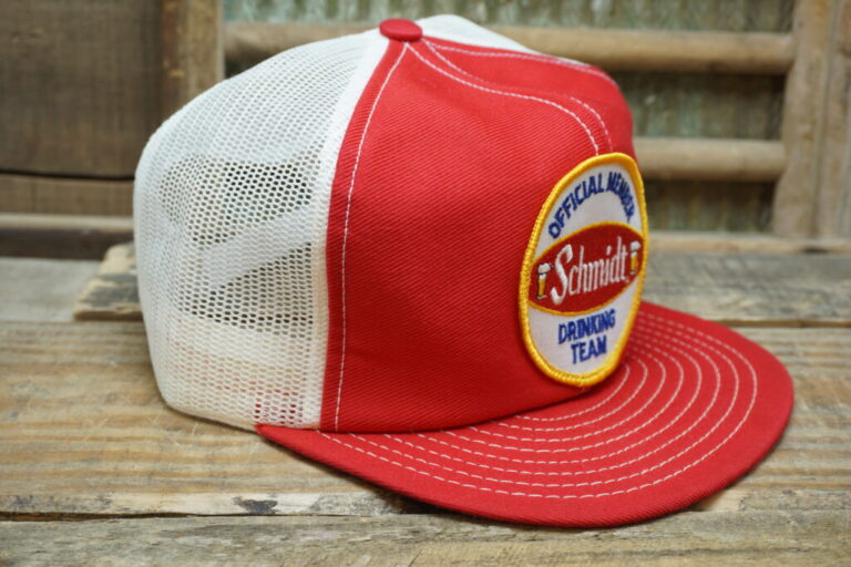 Official Member Schmidt Drinking Team Hat - Vintage Snapback Warehouse