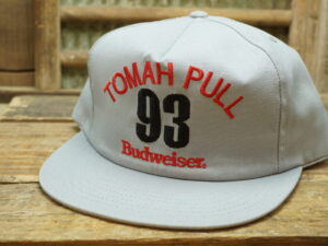 Tomah Pull 1993 Budweiser Beer Hat