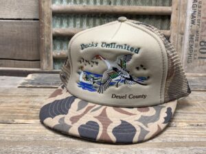 Ducks Unlimited DU Deuel County Camo Hat