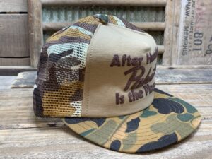 “After Hunting Pabst is the Place” Beer Camo Hat