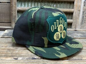 Old Gold Camo Hat