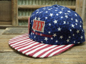 Beef “It’s What’s For Dinner” Stars and Stripes Hat