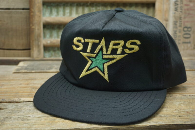Vintage Minnesota North Stars NHL Hockey Snapback Trucker Hat Cap ANNCO Made In Taiwan