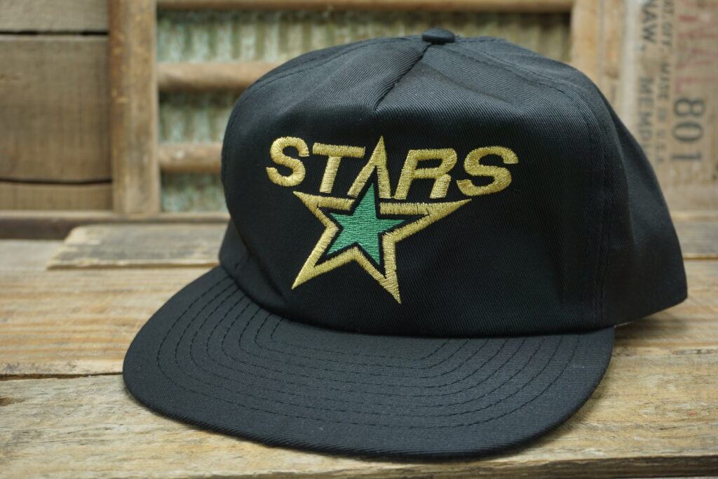 Vintage Deadstock NWOT NHL Dallas Stars The Game Twill Snapback