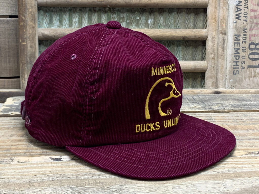 Minnesota Ducks Unlimited Corduroy Hat - Vintage Snapback Warehouse