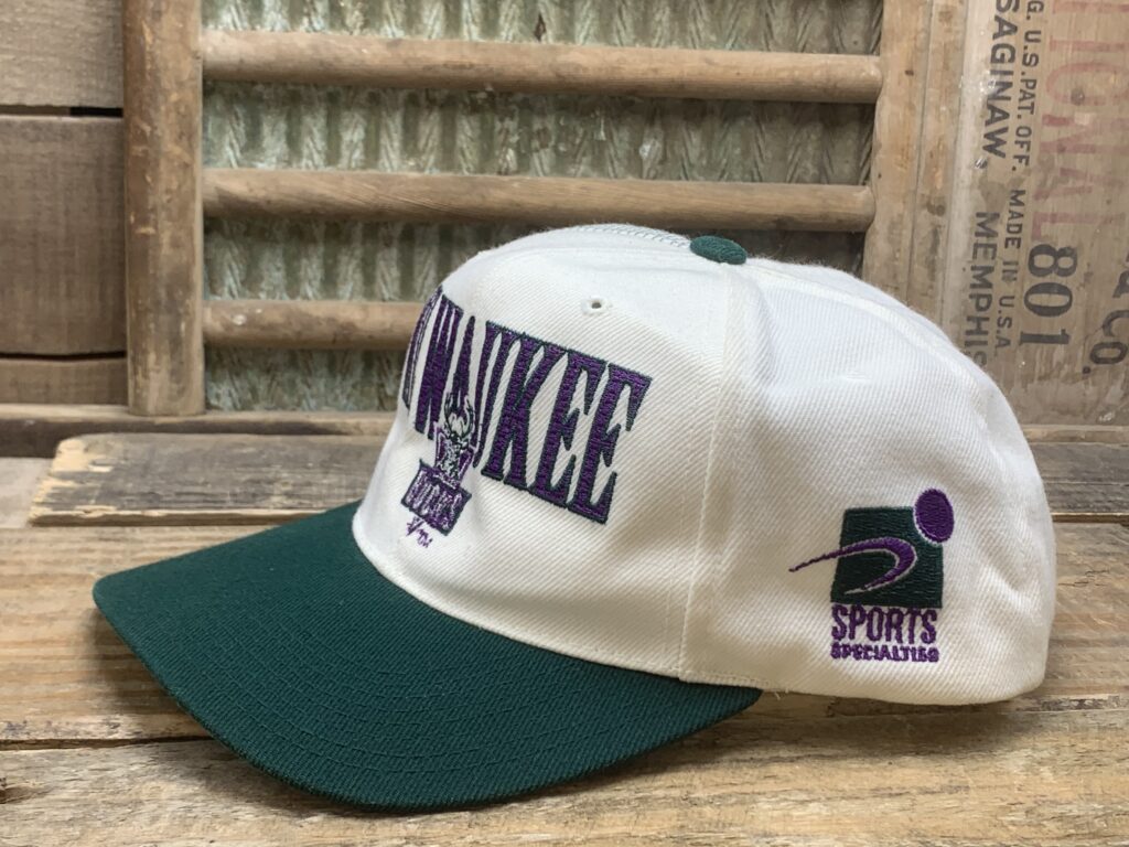 Milwaukee Bucks Sports Specialties Laser Hat - Vintage Snapback Warehouse