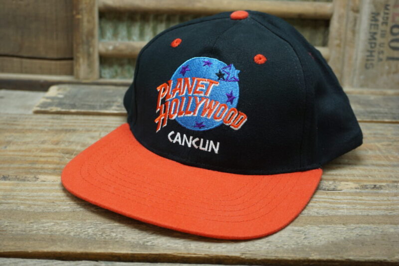 Vintage Planet Hollywood Cancun Mexico Hat