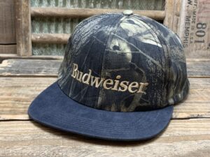 Budweiser Beer Mossy Oak Camo Hat
