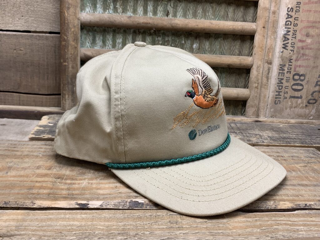 DowElanco Pheasant Rope Hat - Vintage Snapback Warehouse