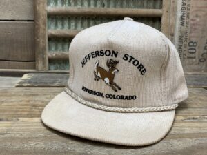 Jefferson Store Colorado Corduroy Rope Buck Hat