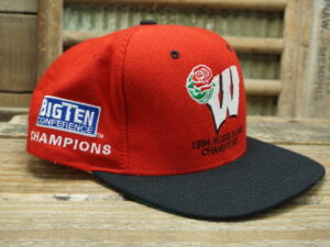 Wisconsin Badgers 1994 Rose Bowl Champions Hat NWT