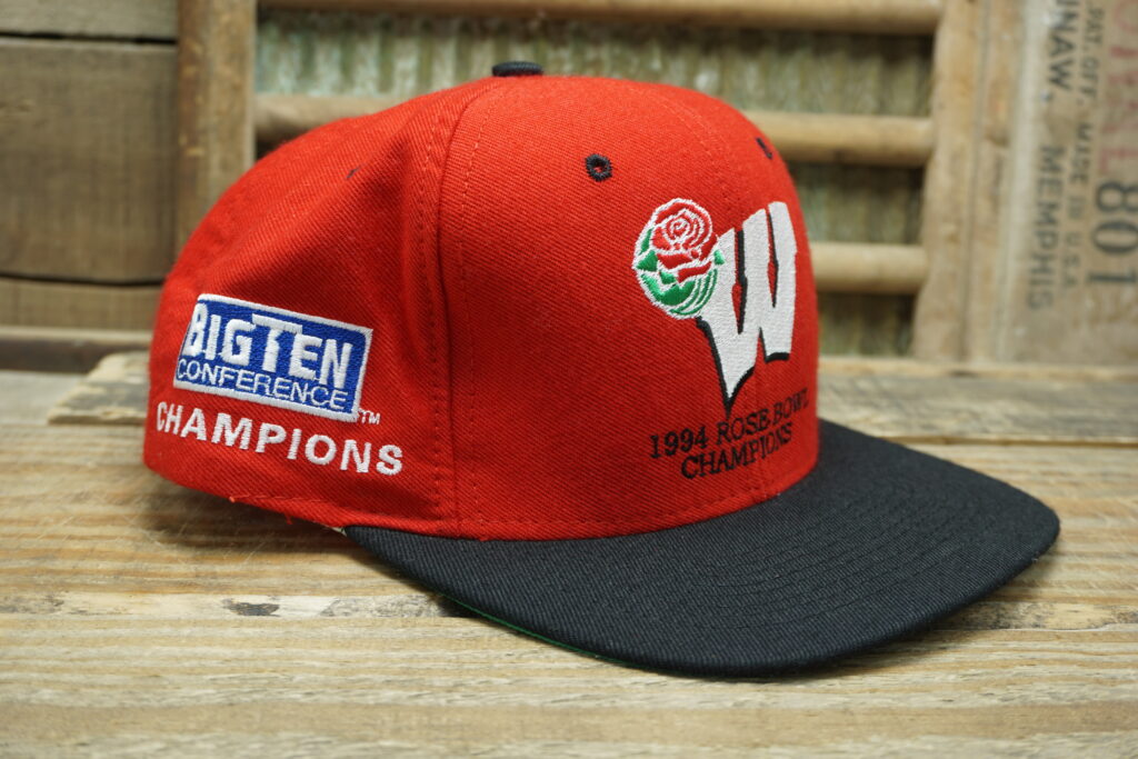 Wisconsin Badgers 1994 Rose Bowl Champions Hat Nwt