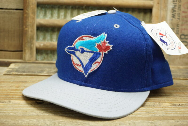 Vintage MLB Toronto Blue Jays Snapback Trucker Hat Cap New Era Pro Model Made in USA With Tags