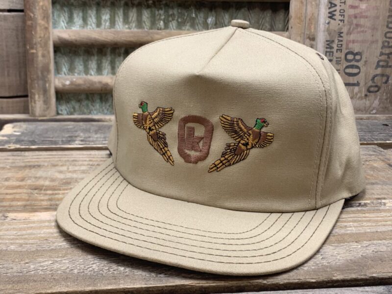 Vintage Keltgen Seed Company Pheasants Snapback Trucker Hat Cap Kap King Made In USA