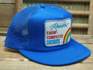 Rainbow Farm Computer Digital Hat