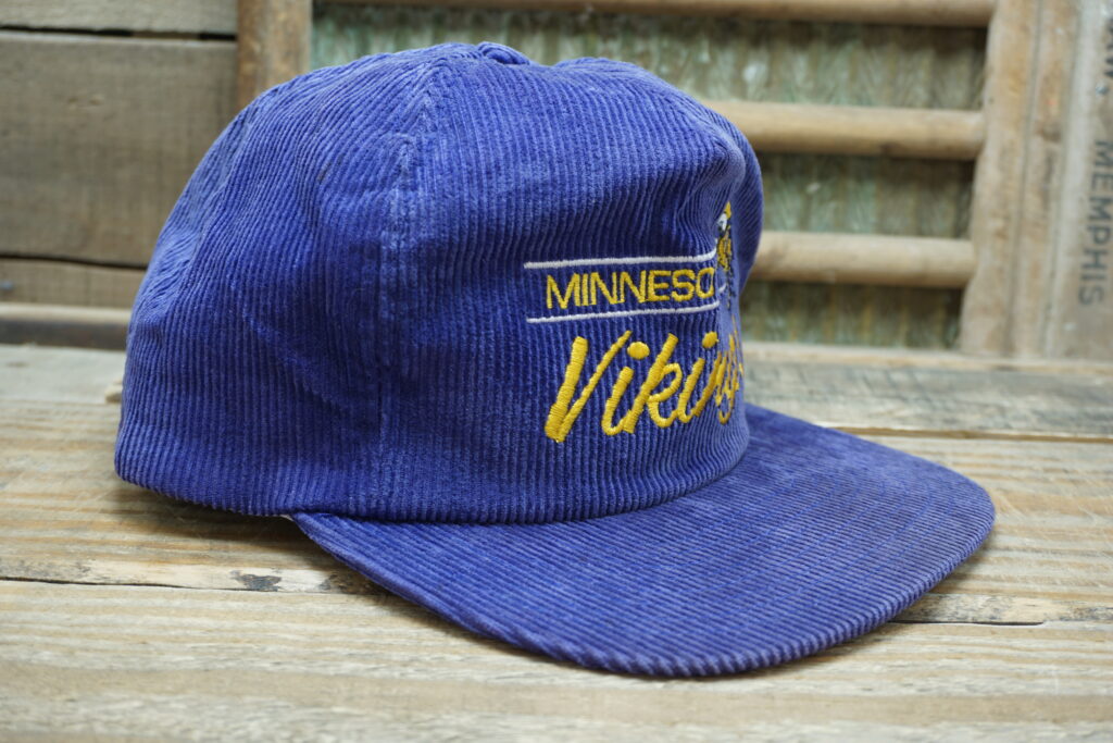 Vintage 80s/90s Minnesota Vikings NFL Baseball Style Snapback Hat ANNCO