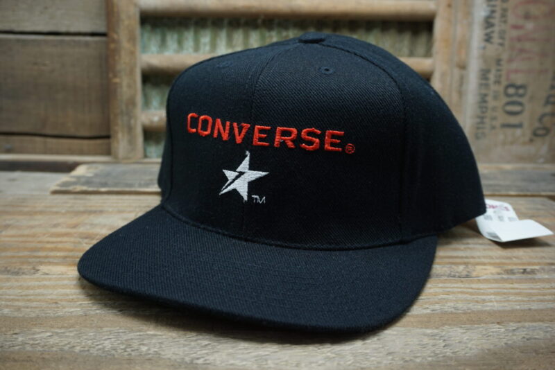 Vintage Converse One Star Wool Snapback Trucker Hat Cap AJD Cap NWT New With Tags