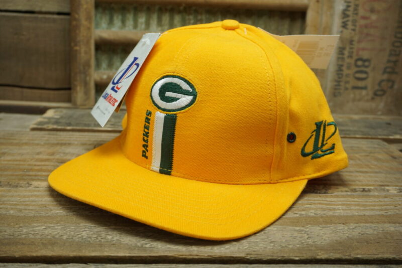 Vintage NFL Green Bay Packers Strapback Snapback Trucker Hat Cap Logo Athletic Pro Line Logo 7