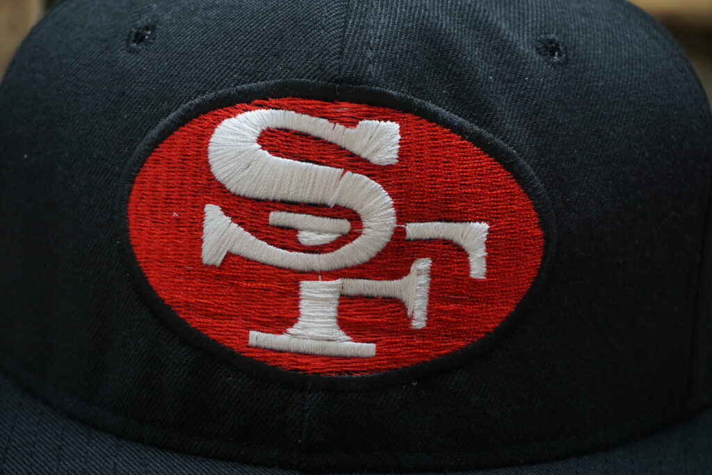 San Francisco 49ers Hat Cap Snapback Red Mini Diamond Pro Line