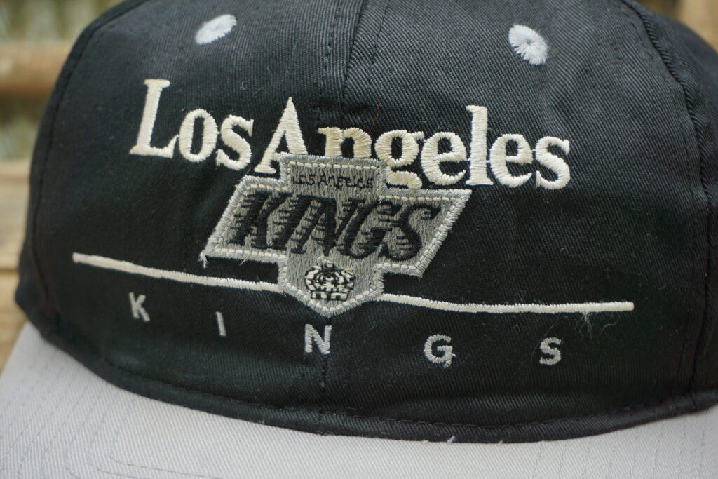 Los Angeles Kings Vintage 90s Twins Snapback Hat NHL Hockey 