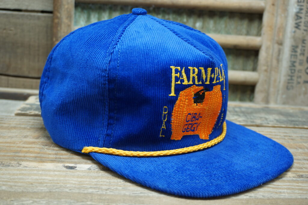 Farm-Pak Dual Bicep Ciba-Geigy Corduroy Rope Hat