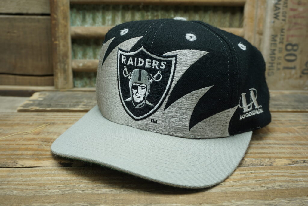Raiders Logo Athletic Sharktooth Hat