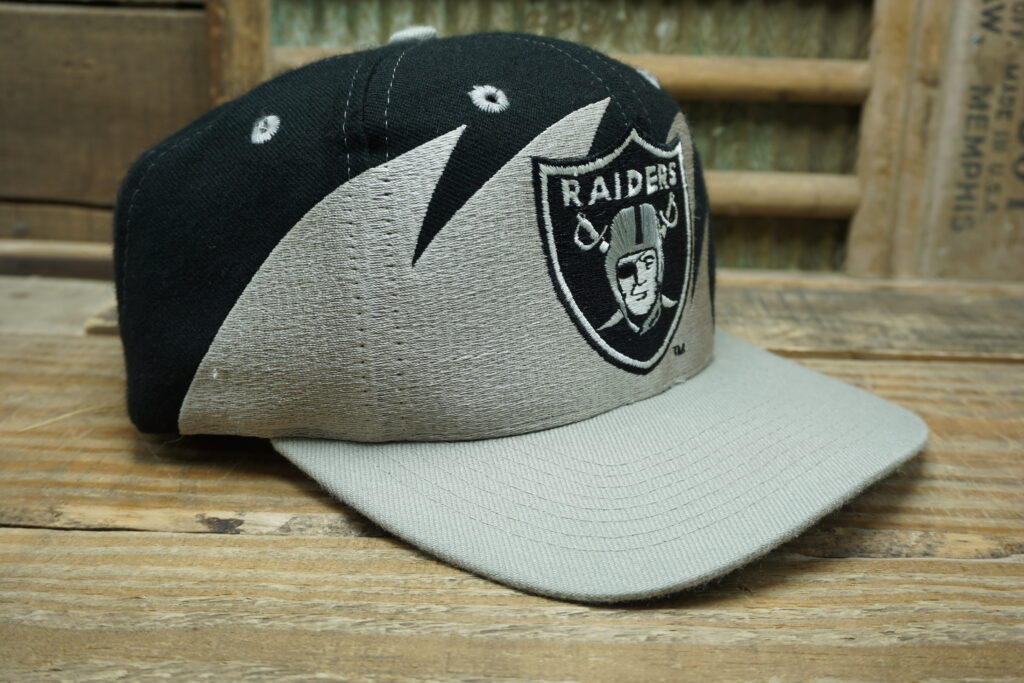 Raiders Logo Athletic Sharktooth Hat