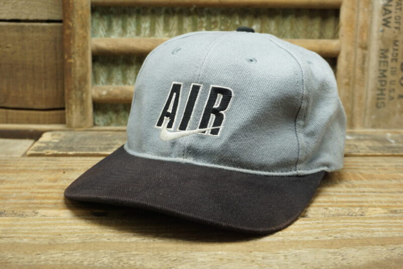 Vintage Nike Air Strapback Trucker Hat Cap Made in Taiwan