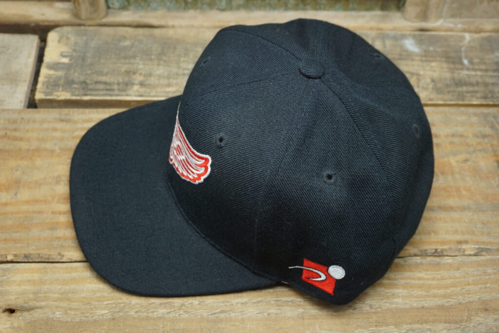 Vintage Detroit Red Wings Sports Specialties Script Snapback Hat