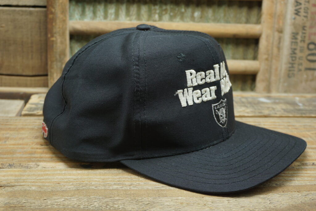 Las Vegas Raiders Real Men Wear Black Hat Cap