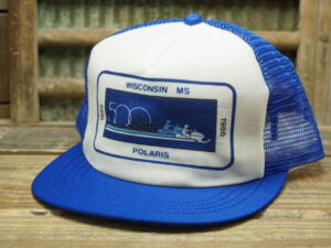 1986 – 500 Wisconsin MS Polaris Snowmobile Hat